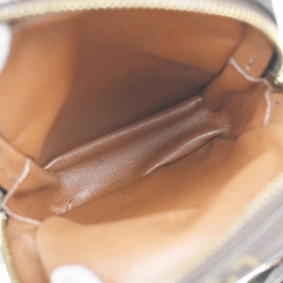 LOUIS VUITTON Mini Amazon Shoulder Bag Monogram Leather Brown - Picture 11 of 15